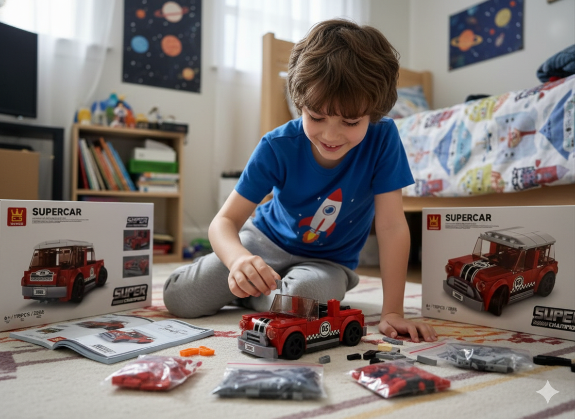 🏎️ Super Cars de Bloques – Arma tu propia colección