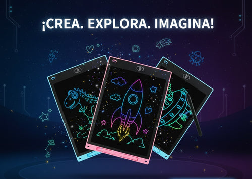 "Set de 2 Pizarras Digitales – Aprende y Dibuja sin Límites 🚀"
