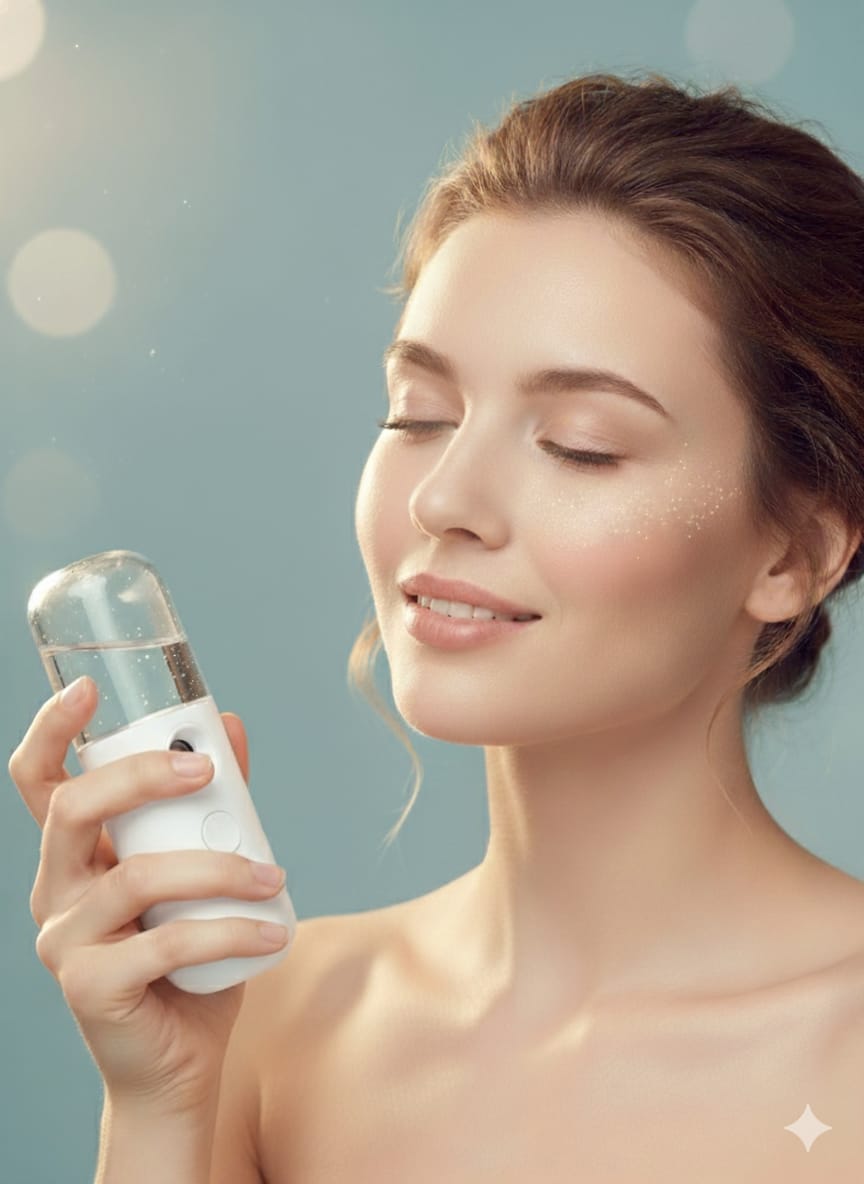 💧✨ Humidificador Facial Portátil – Hidratación Instantánea Donde Vayas 🌸