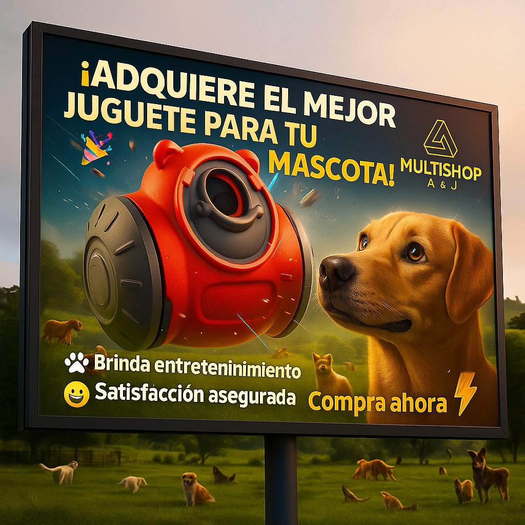 Porque tu perro merece más que la misma pelota aburrida 🎾👉🐕