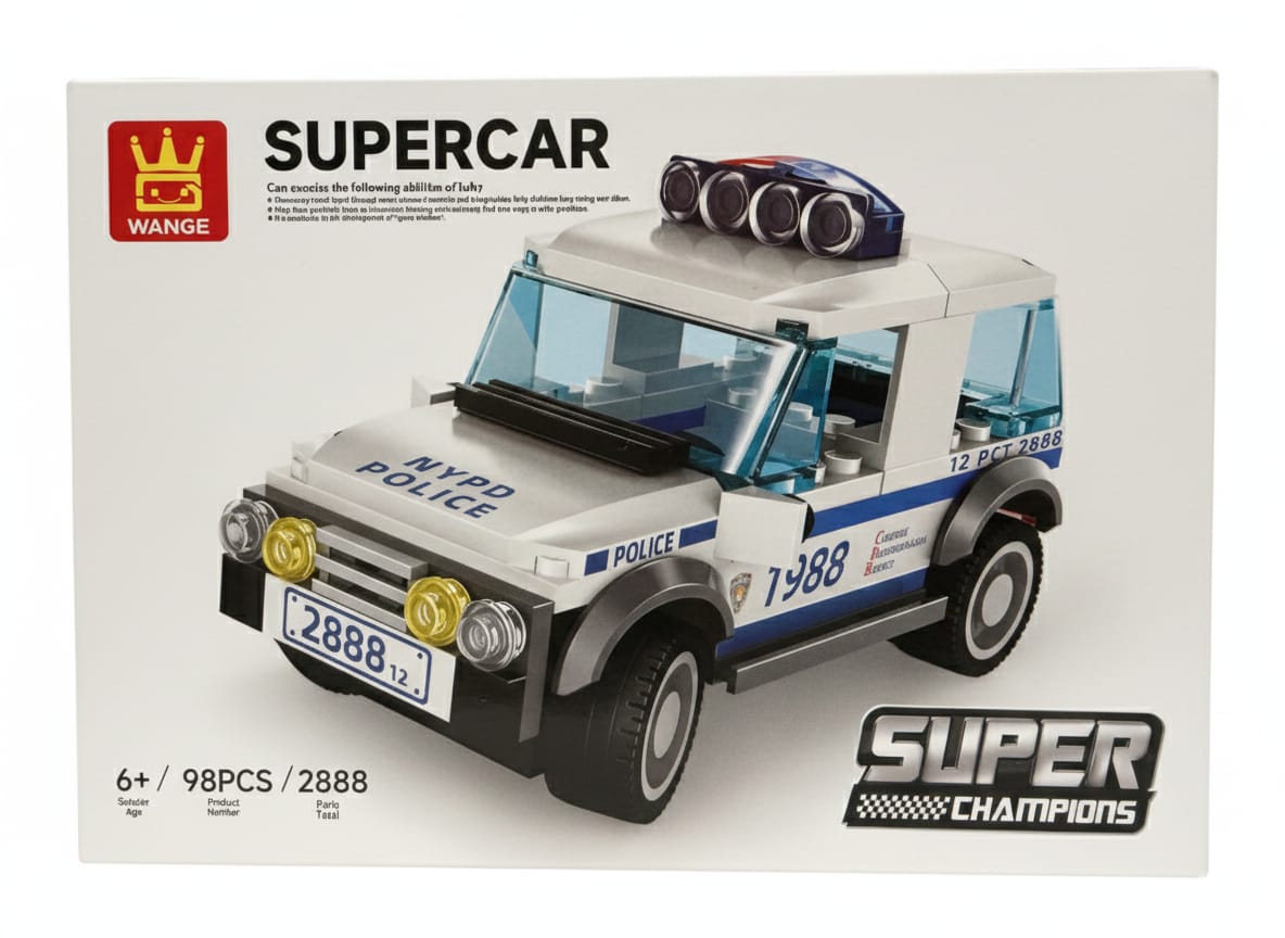 Juguete armable de autos