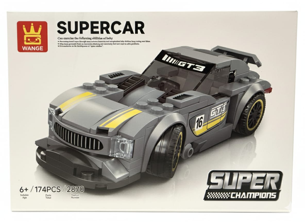 Juguete armable de autos