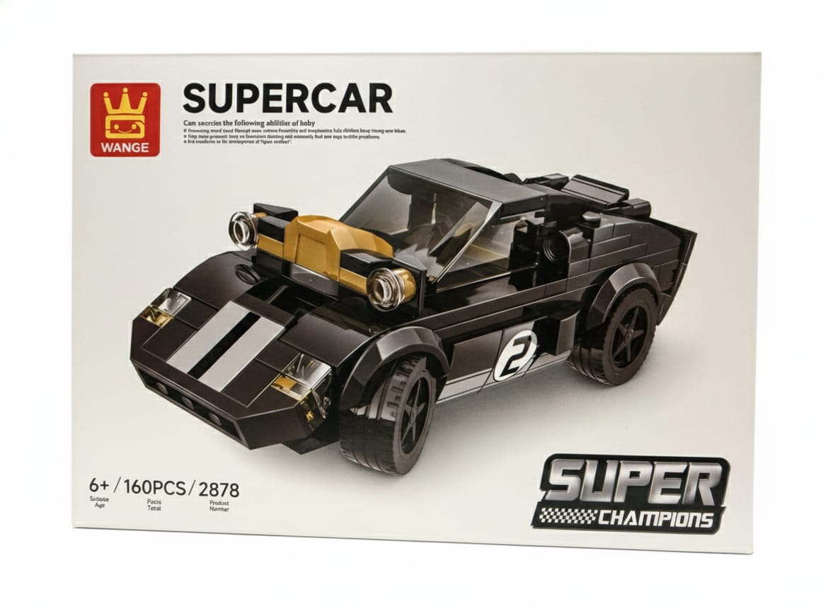 🏎️ Super Cars de Bloques – Arma tu propia colección