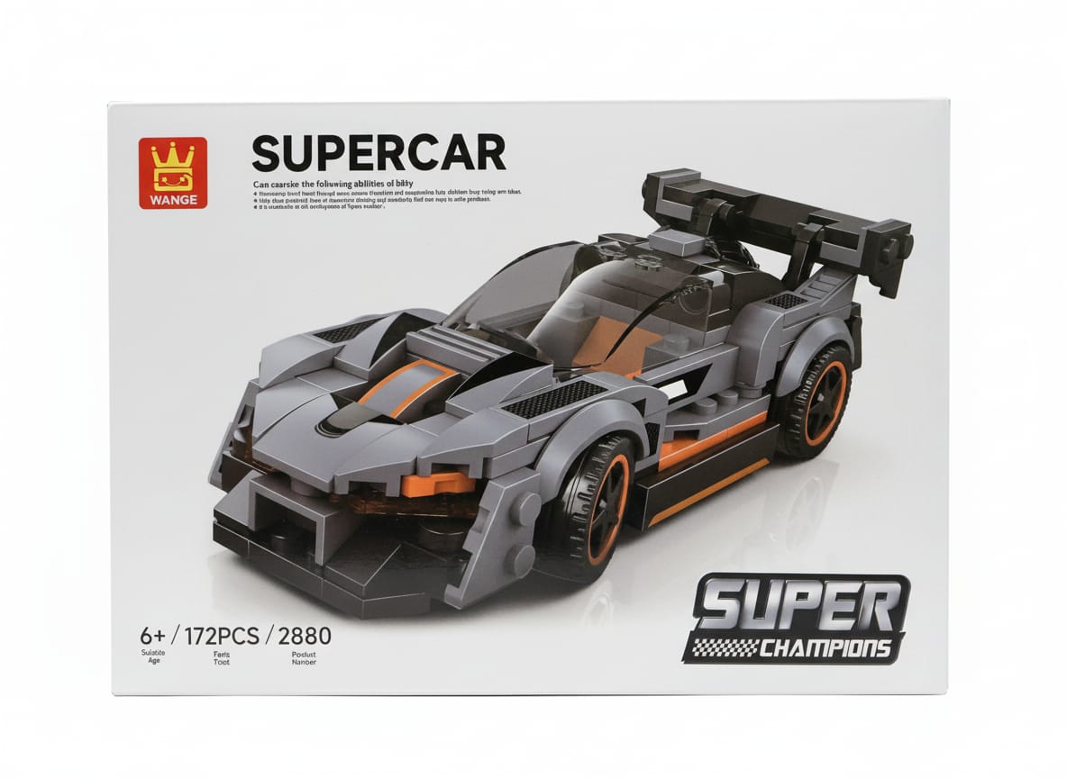 🏎️ Super Cars de Bloques – Arma tu propia colección