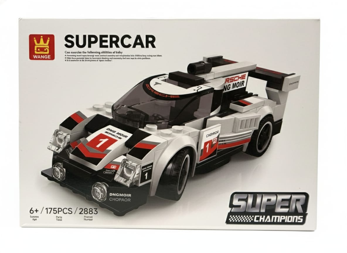 🏎️ Super Cars de Bloques – Arma tu propia colección