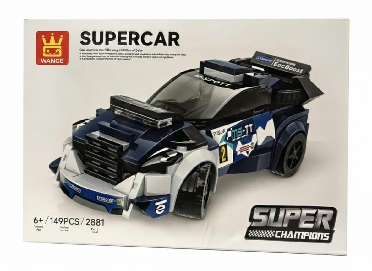 🏎️ Super Cars de Bloques – Arma tu propia colección