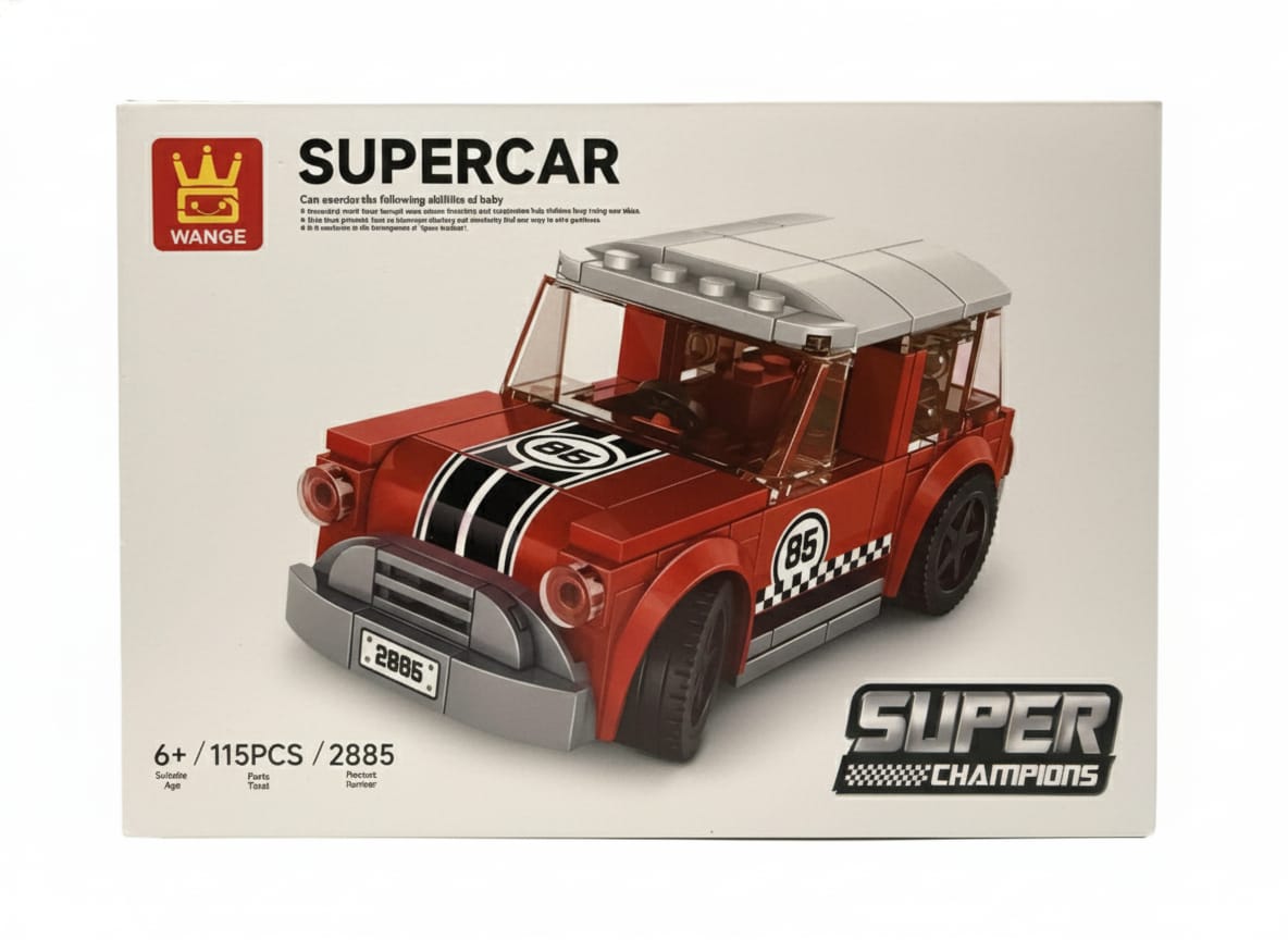 🏎️ Super Cars de Bloques – Arma tu propia colección