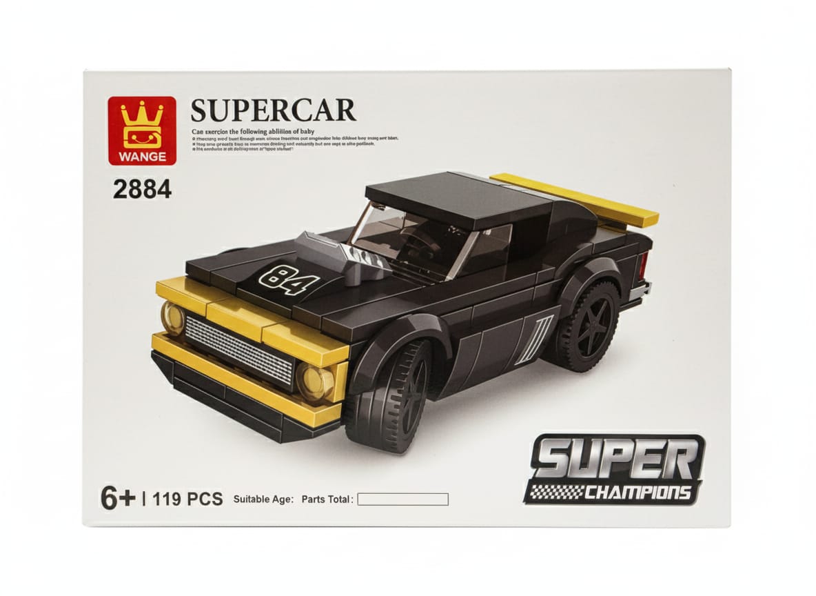 🏎️ Super Cars de Bloques – Arma tu propia colección